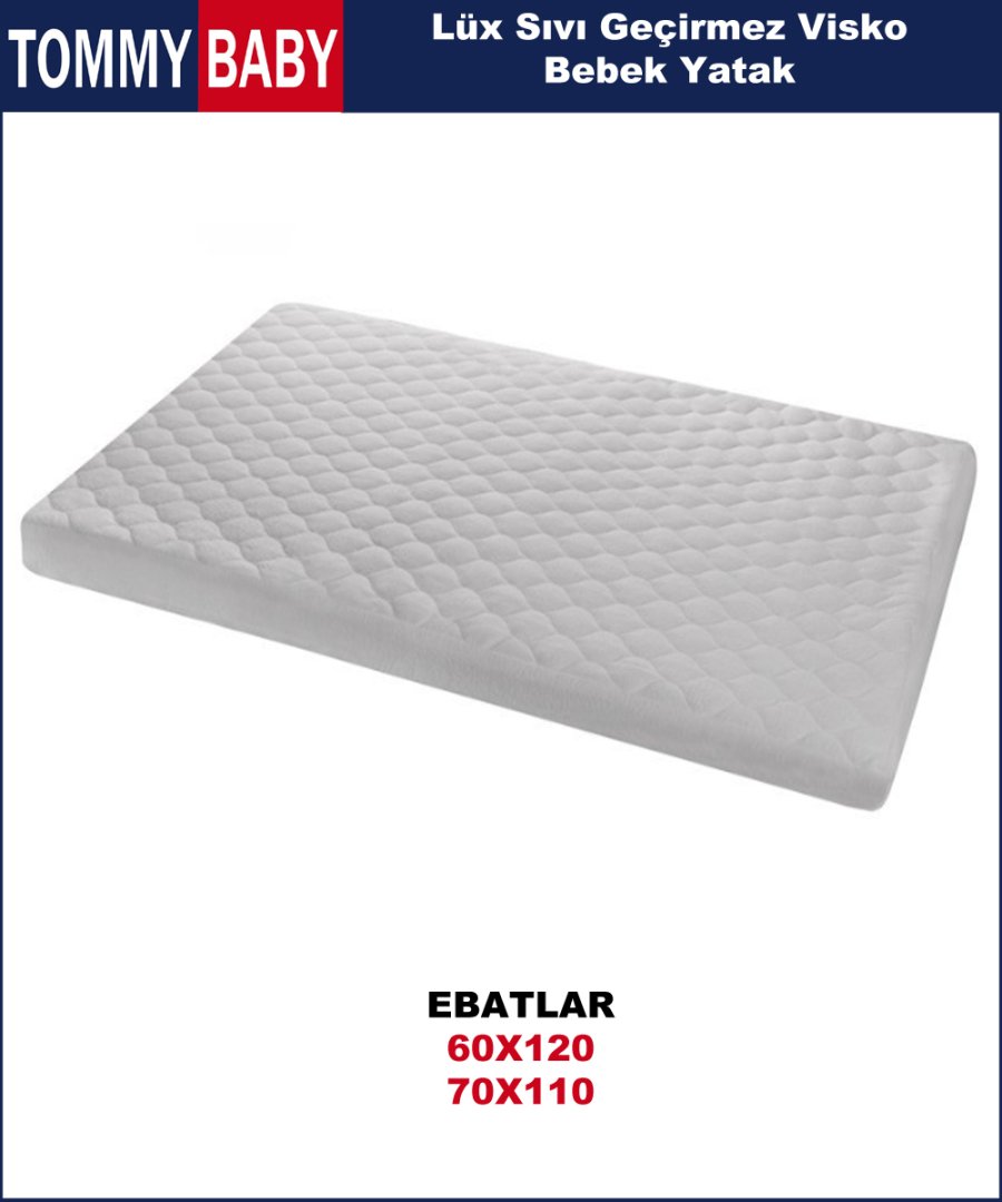 Lüx Sıvı Geçirmez Visko Bebek Yatak