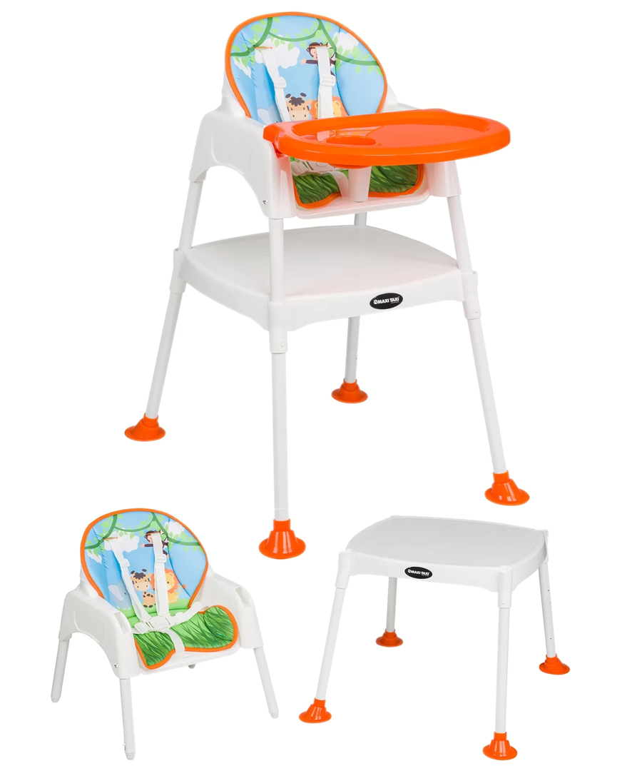 Maxi Taxi Baby Feeding 3in1 Çalışma Masalı Mama Sandalyesi