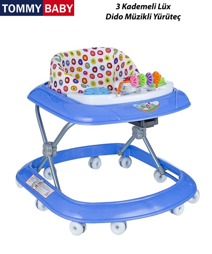 Taşpınar 3 Kademeli Lüx Dido Müzikli Yürüteç